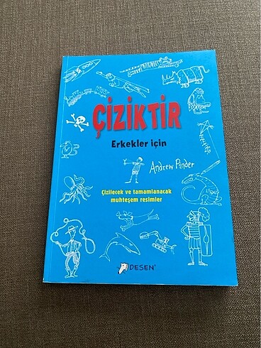 Erkek çocuklar için çizim kitabı