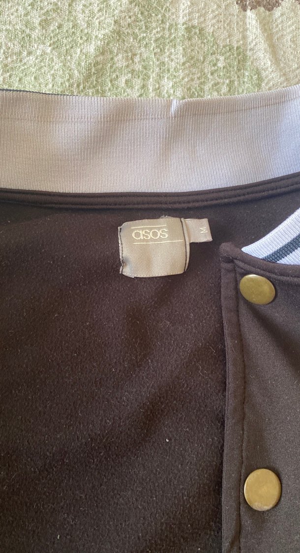 Düğmeli kolları deri erkek Ceket - Görsel 3