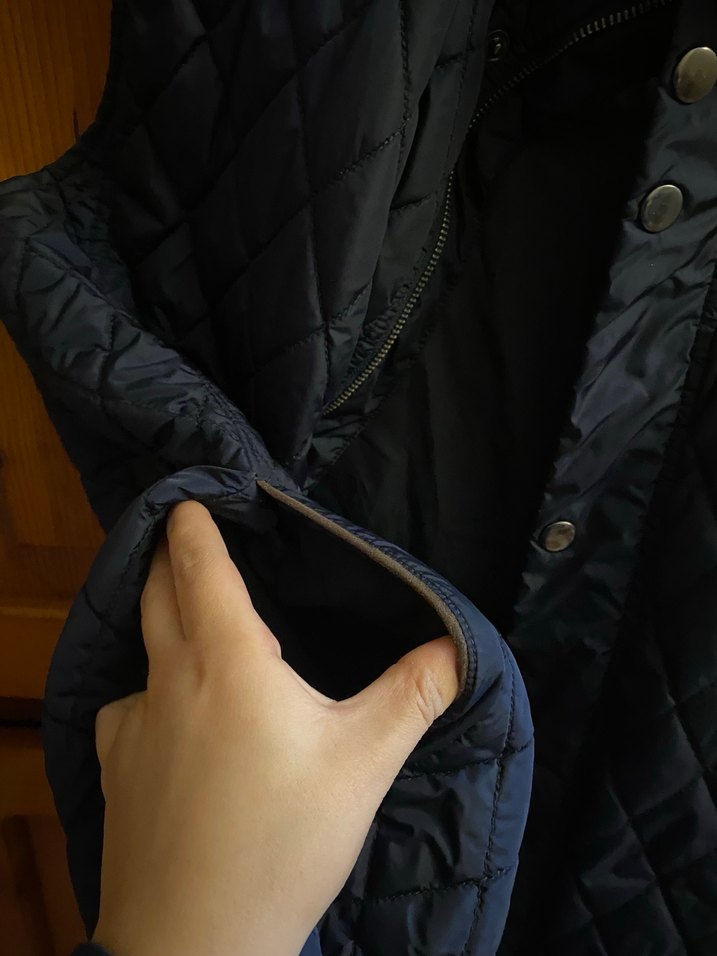 Düğmeli Lacivert Kapitone Erkek Yelek - Görsel 4