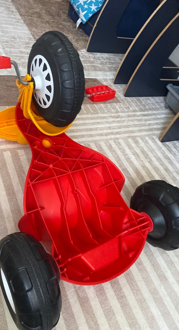 Pilsan Smart Üç Tekerlekli Bisiklet Sarı - Görsel 4