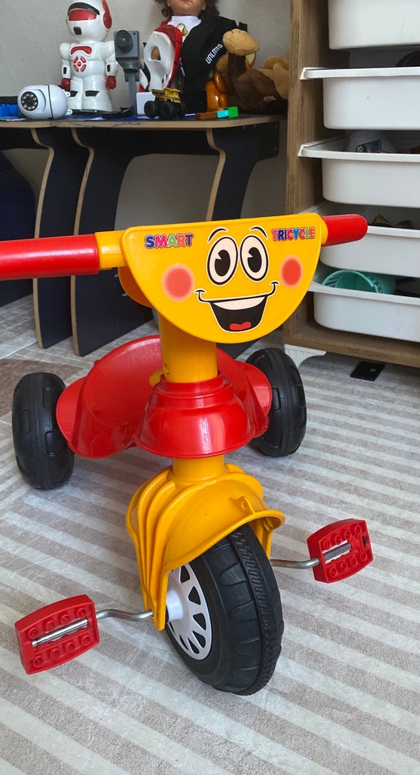 Pilsan Smart Üç Tekerlekli Bisiklet Sarı - Görsel 2