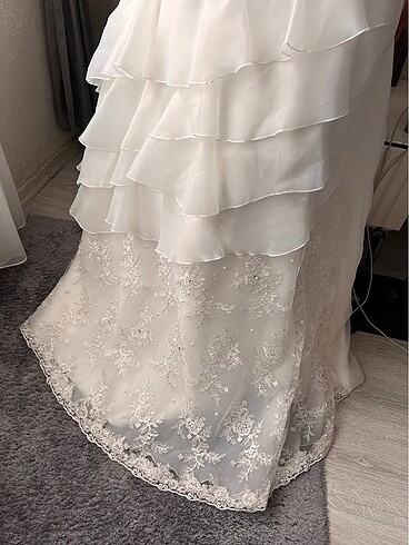 Kadın düz gelinlik - Görsel 3