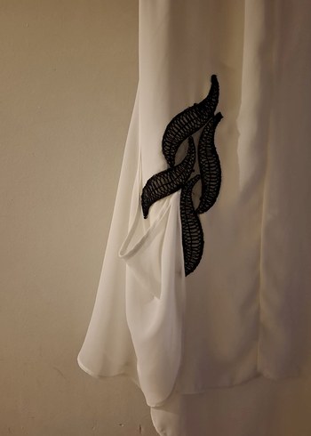 Beyaz Askısız Salaş gömlek - Görsel 6