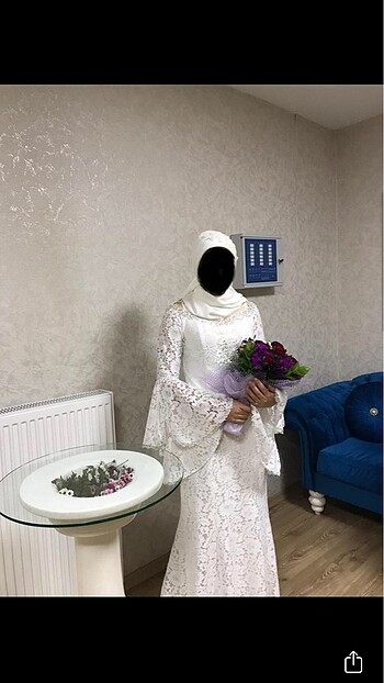 Nikah elbisesi Beyaz abiye