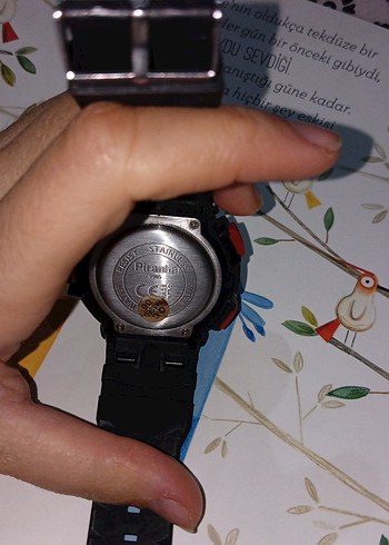 Kırmızı Siyah Piranha Dijital Erkek Saati - Görsel 3