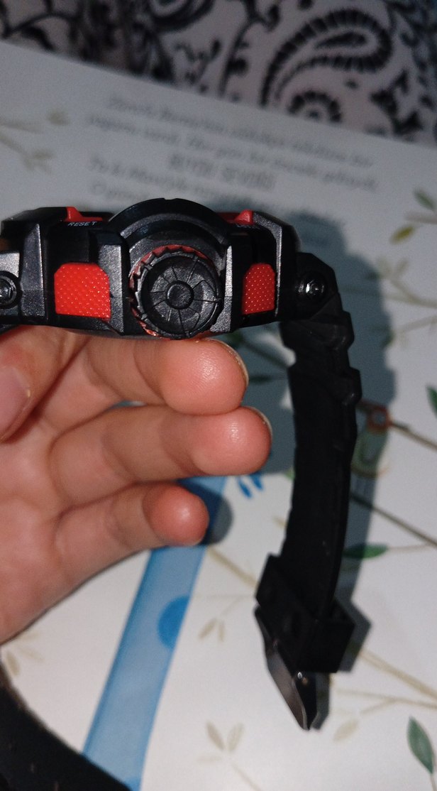 Kırmızı Siyah Piranha Dijital Erkek Saati - Görsel 4