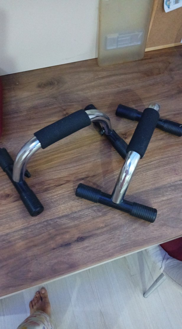 Siyah Köpüklü Şınav Destek Aparatı - Görsel 2