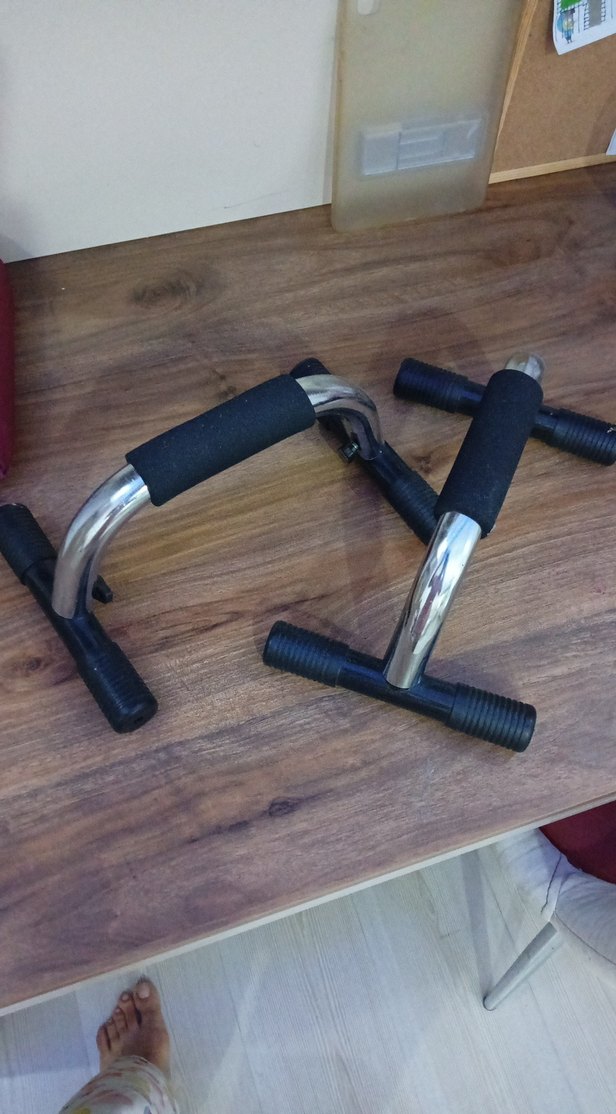 Siyah Köpüklü Şınav Destek Aparatı - Görsel 3