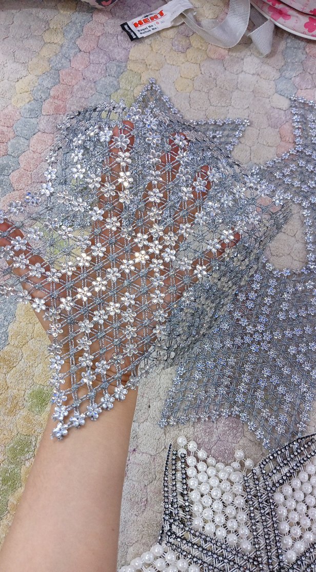 Bohem Yıldız Desenli El Yapımı Dekoratif Halı - Görsel 2