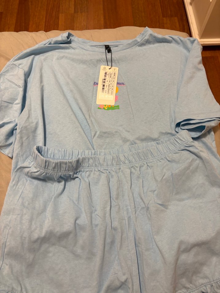 Etiketli Kadın Pijama Takımı - Görsel 5