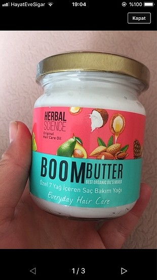 boom butter saç bakım yağı nasıl kullanılır