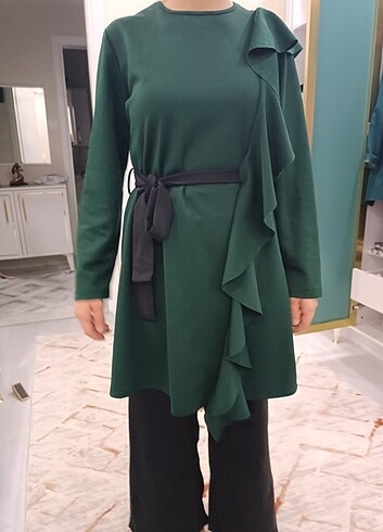 Diğer Zümrüt yeşili tunik