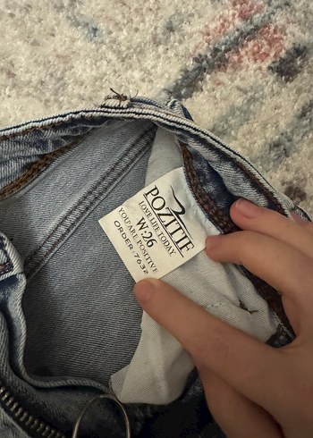 Dar kesim yüksek bel pantolon - Görsel 2