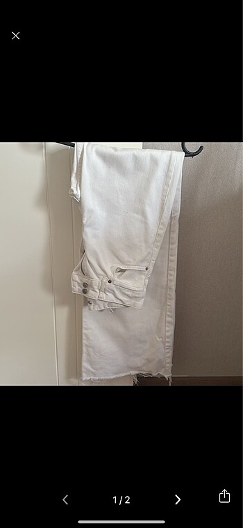 xs Beden Bol paça kot pantolon pull and bear