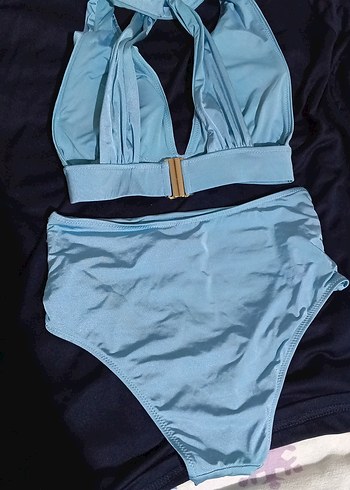 Mavi Strappy Bikini Takımı - Görsel 2
