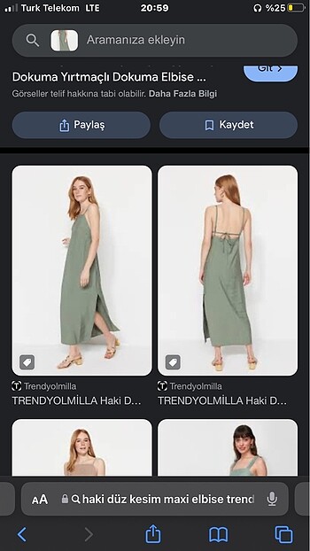 l Beden Elbise milla