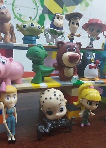 Beden Renk Disney Toy Story Minis 3-5 cm 17li Figür Seti
