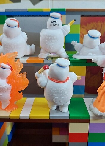  Beden Renk Hasbro Orjinal Ghostbusters Hayalet Avcıları 4-6 cm 6lı Set