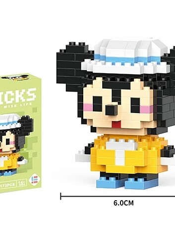 Bricks Mini Lego Disney Mickey Minnie Mouse 2li