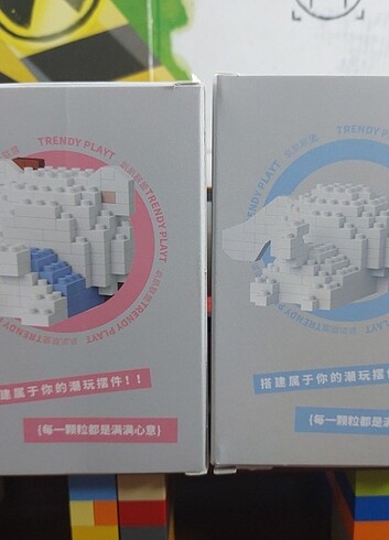 Beden Renk Bricks Mini Lego Sanrio Hello Kitty Cinnamoroll 2li