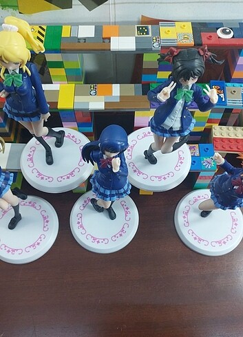  Anime Love Live Aşk Okulu 15 cm 5li Set 