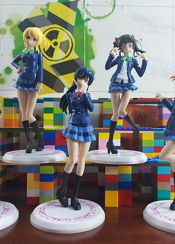  Beden Anime Love Live Aşk Okulu 15 cm 5li Set 