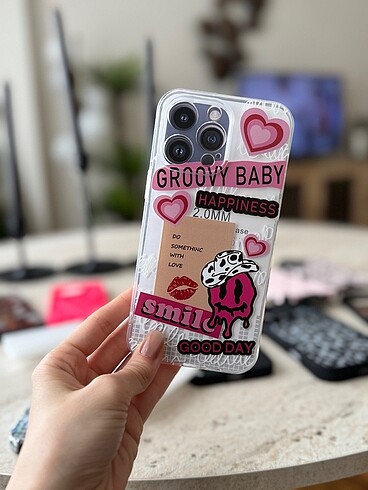 Iphone 14 pro max şeffaf telefon kılıfı