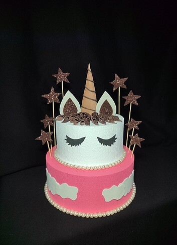 Unicorn maket pasta - Görsel 5