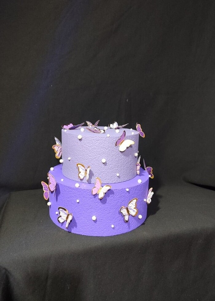 Kelebek maket pasta - Görsel 4