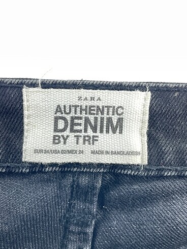 34 Beden siyah Renk Zara Jean / Kot %70 İndirimli.