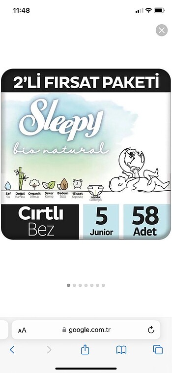 Sleepy bio natural 5 numara