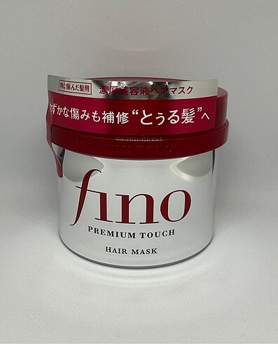 Shiseido fino saç maskesi