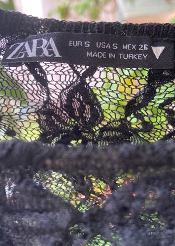 Dantel Detaylı Siyah Gotik Kadın Bluz - Görsel 2