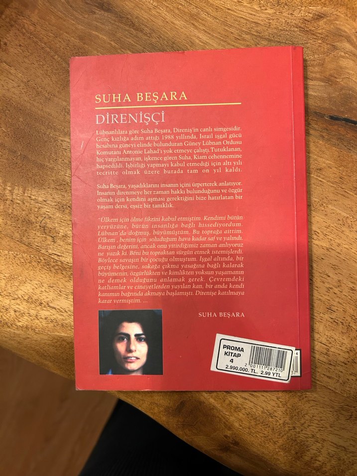 Suha Beşara - Direnişçi Roman - Görsel 2