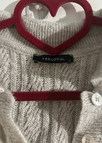 Gri Triko Kadın Kazak - Görsel 4