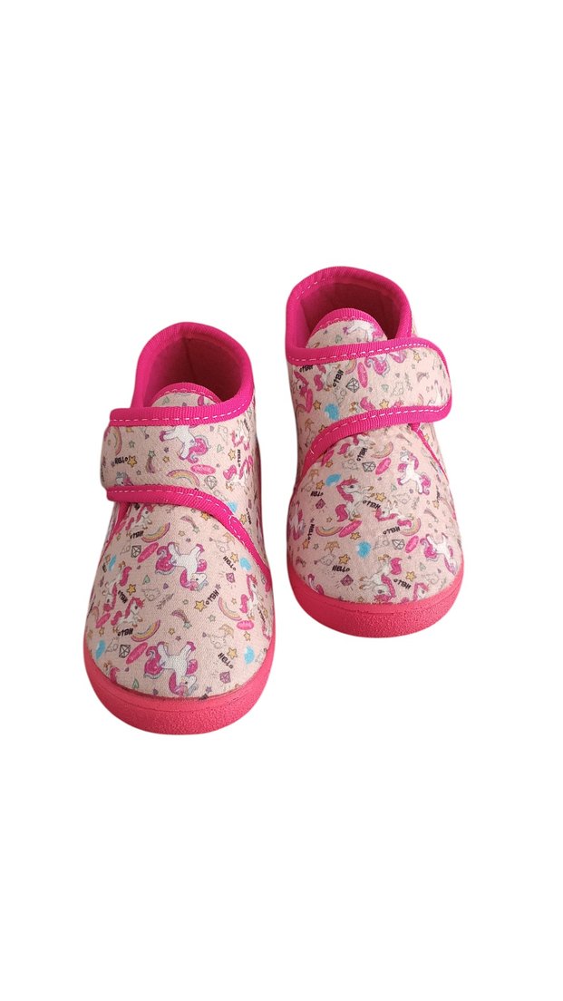 Kız Çocuk Renkli panduf - Görsel 3