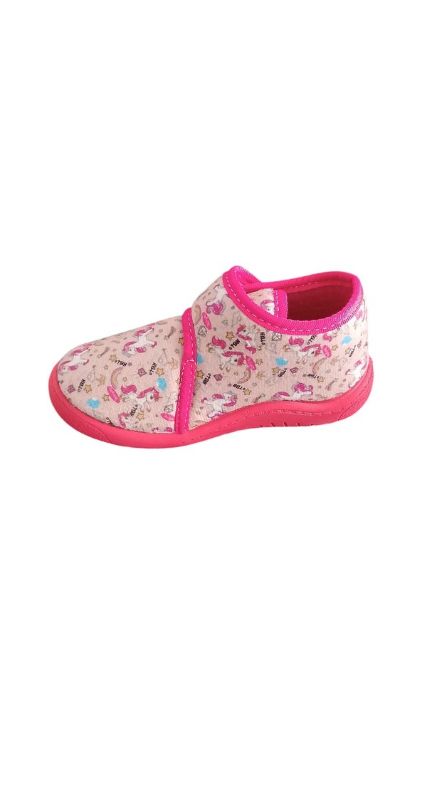 Kız Çocuk Renkli panduf - Görsel 2