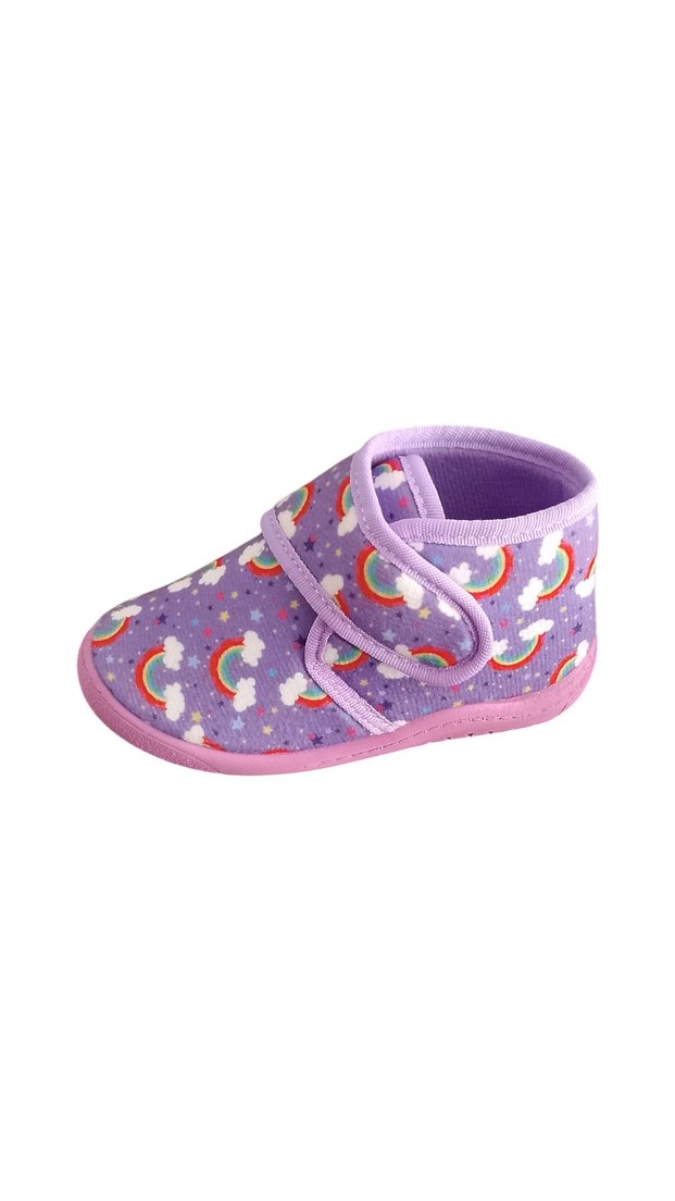 Kız Çocuk Mor Renkli panduf - Görsel 2