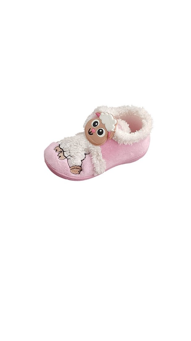 Pembe Kız Çocuk Panduf - Görsel 2