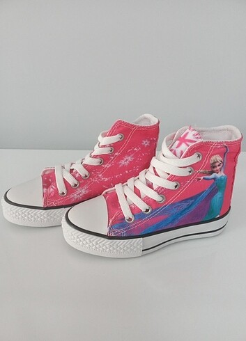 Elsa figürlü Kız çocuk converse
