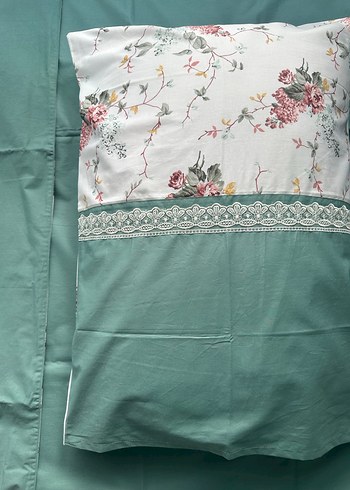 Tek kişilik çiçek desenli nevresim takımı - Görsel 4