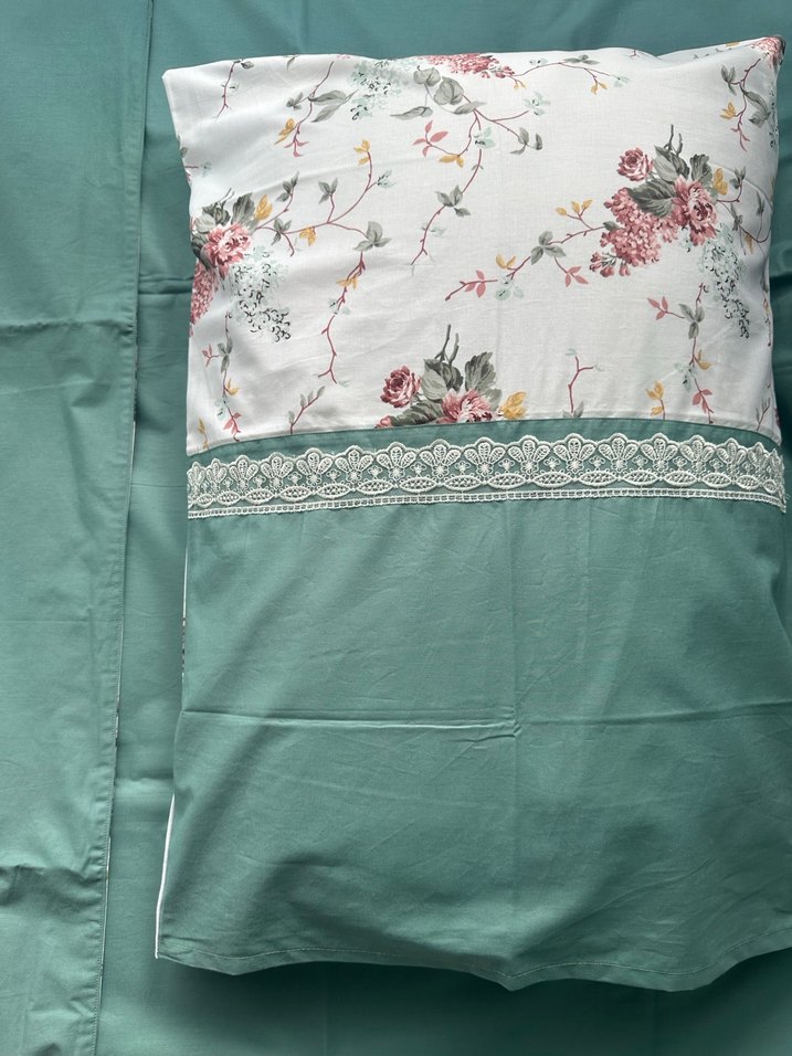 Tek kişilik çiçek desenli nevresim takımı - Görsel 4