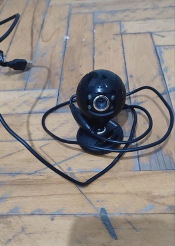 HP Siyah Kablolu Klavye+mause+kamera - Görsel 2