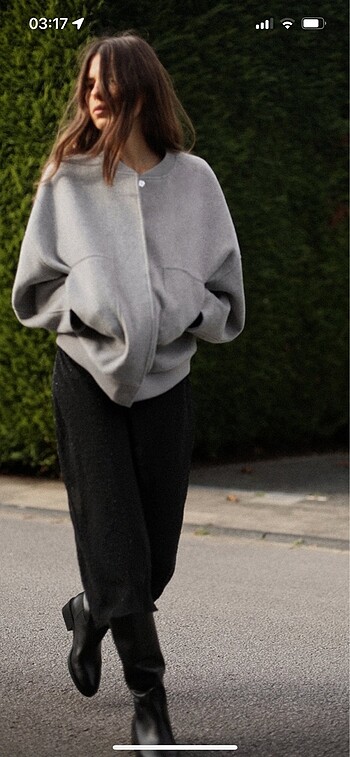 Zara Oversize Bomber Ceket