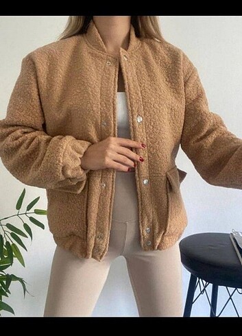Buklet bomber ceket 
