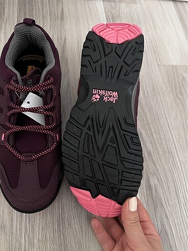 38 Beden bordo Renk Jack wolfskin spor ayakkabı