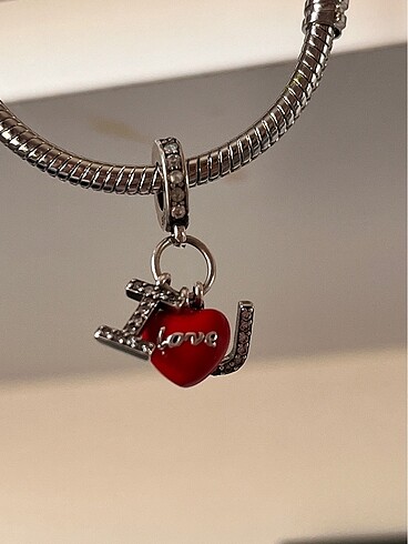  Beden I love u / seni seviyorum charm