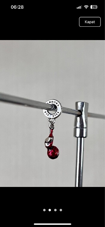 Pandora Spiderman charm