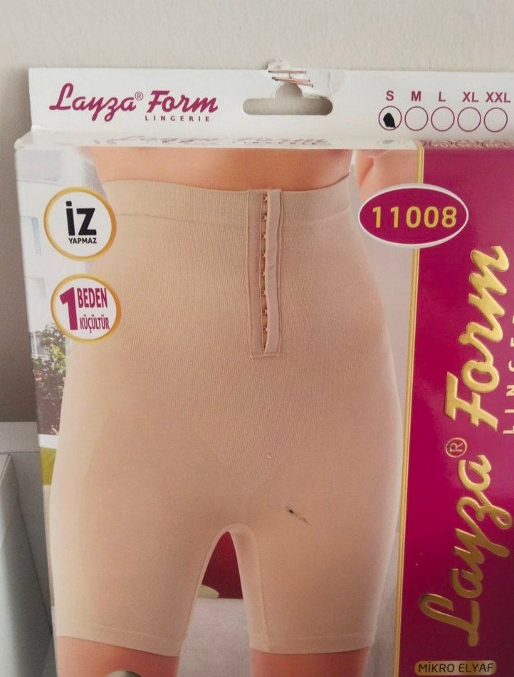 Bej bel ve basen toparlama korse - Görsel 2