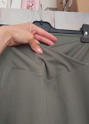 Pilili Yeşil Spor Tayt - Görsel 7